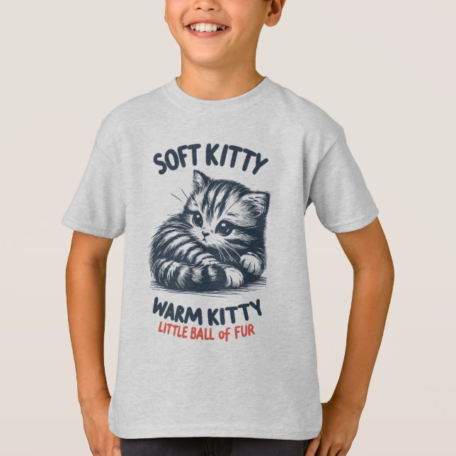 Camiseta Kitty suave (Anverso)