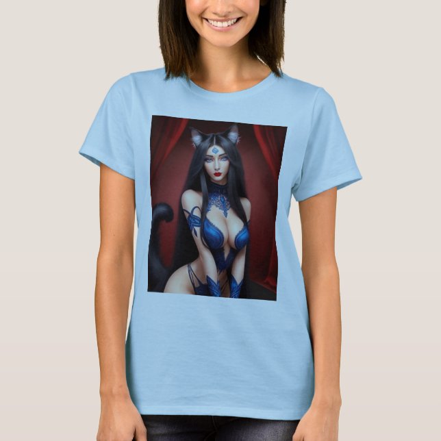 CAMISETA KITTY WAIFU 06 (Anverso)