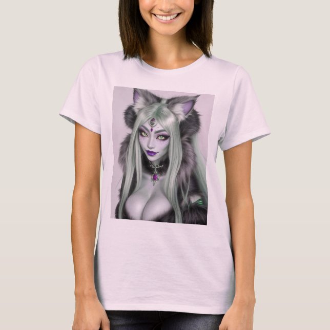 CAMISETA KITTY WAIFU 07 (Anverso)