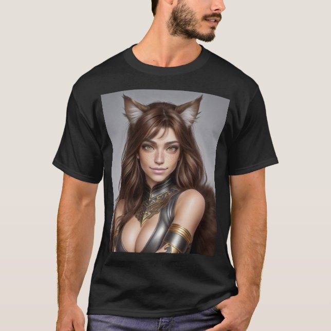 CAMISETA KITTY WAIFU 08 (Anverso)