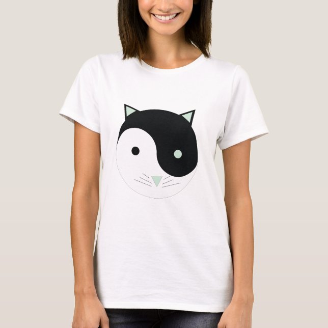 Camiseta Kitty YinYan (Anverso)