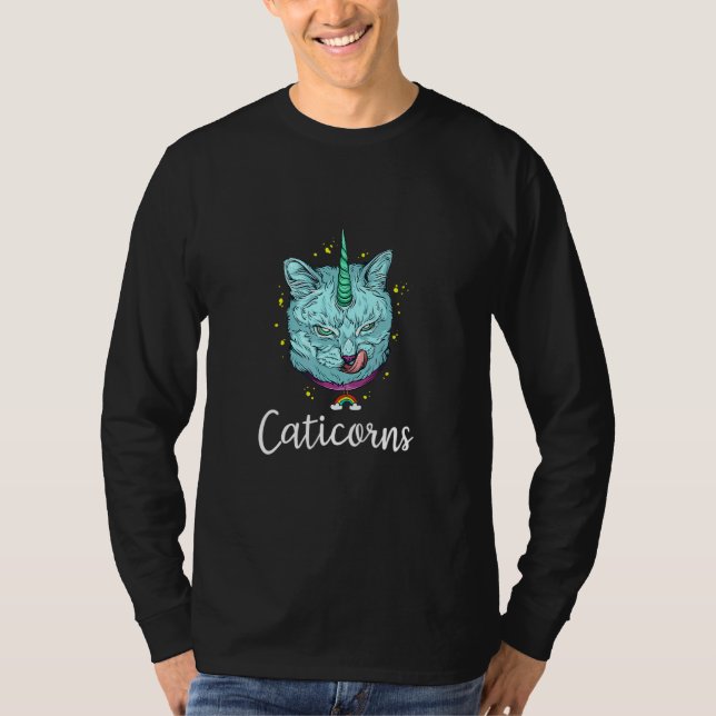 Camiseta Kittycorn Cat Kittycorn Unicorn (Anverso)