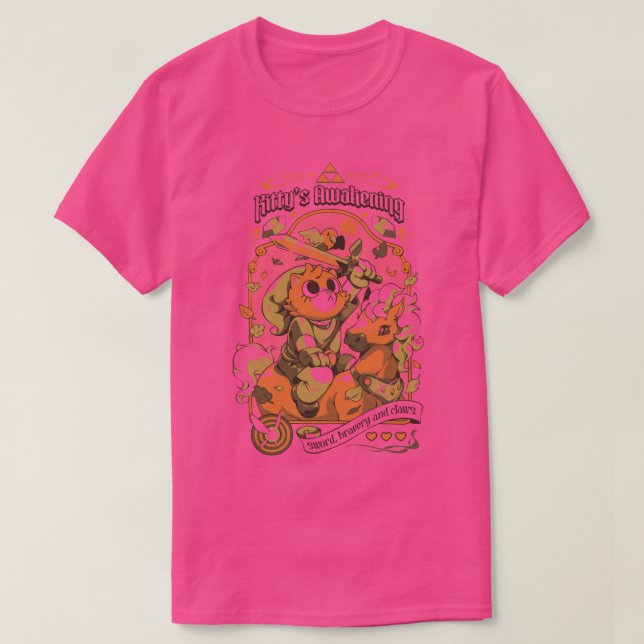 Camiseta Kittys Awakening (Diseño del anverso)