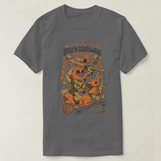Camiseta Kittys Awakening (Diseño del anverso)