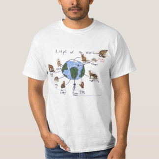 Camiseta Kittys del mundo