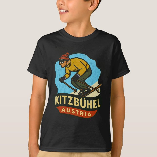 Camiseta Kitzbühel Austria Esquí (Anverso)