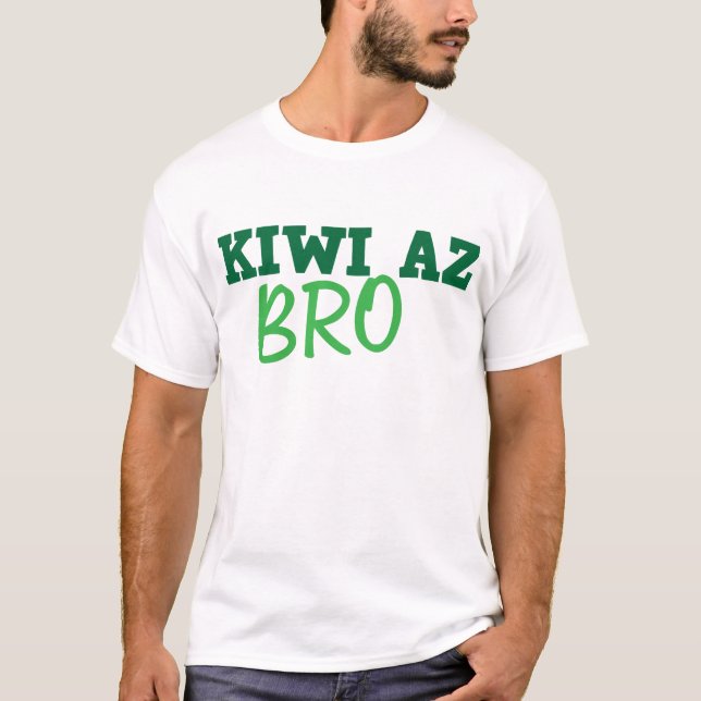 Camiseta KIWI Az BRO (Nueva Zelanda) (Anverso)