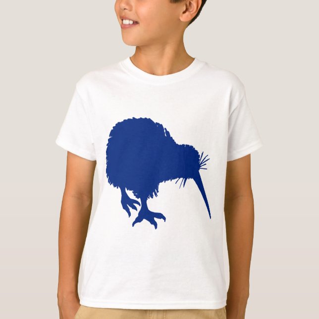 Camiseta Kiwi Azul (Anverso)