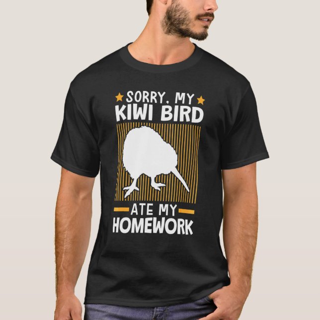 Camiseta Kiwi Bird comió Mi Ave Kiwi (Anverso)