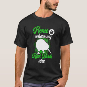 Camiseta Kiwi Bird es mi hogar Kiwi Bird Nueva Zelanda