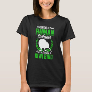 Camiseta Kiwi Bird es un disfraz Nueva Zelanda Kiwi Bird