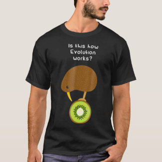 Camiseta Kiwi Bird Evolution Funny Kiwi Fruit Pun Regalo
