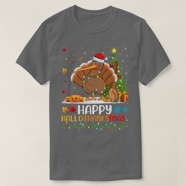 Camiseta Kiwi Bird Lover Funny Feliz Kiwi HelloMas  (Diseño del anverso)