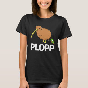 Camiseta Kiwi Bird Poop Kiwi Fruit Bird Pun