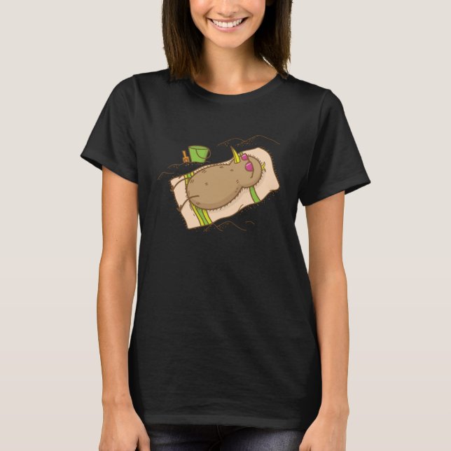 Camiseta Kiwi Bird taking Vacation Fruit Animal (Anverso)
