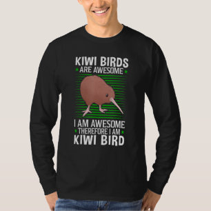 Camiseta Kiwi Birds es un pájaro sin vuelos increíble en Ki