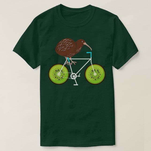 Camiseta Kiwi Cyclist Bicycle Gift Nueva Zelanda (Diseño del anverso)