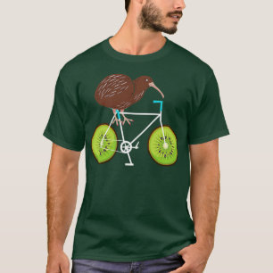 Camiseta Kiwi Cyclist Bicycle Gift Nueva Zelanda