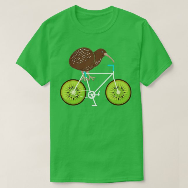 Camiseta Kiwi Cyclist Bicycle Gift Nueva Zelanda (Diseño del anverso)