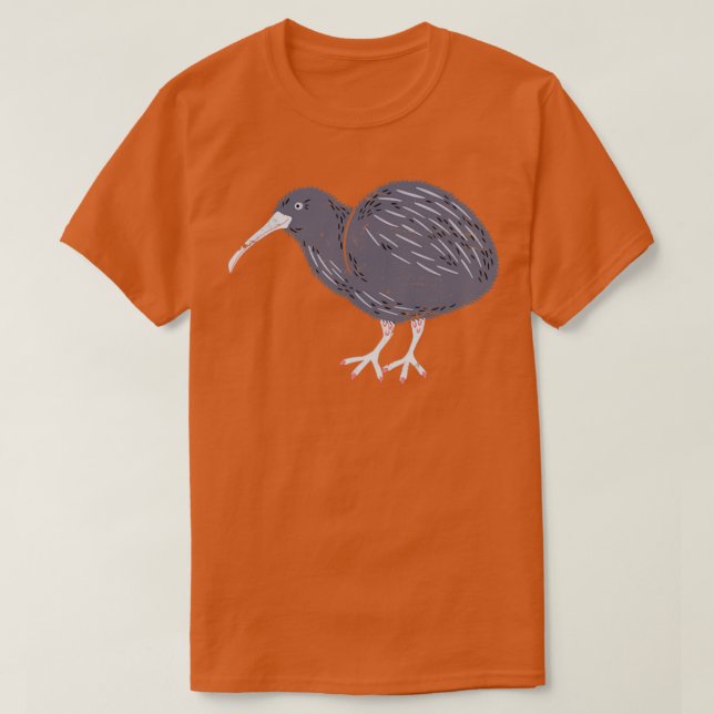 Camiseta Kiwi de Nueva Zelanda (Diseño del anverso)
