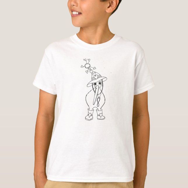 Camiseta Kiwi enamorado (Anverso)