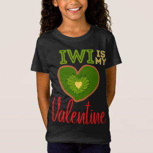 Camiseta Kiwi es mi Valentín feliz de la fruta de San Valen