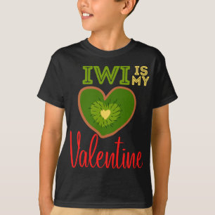 Camiseta Kiwi es mi Valentín feliz de la fruta de San Valen