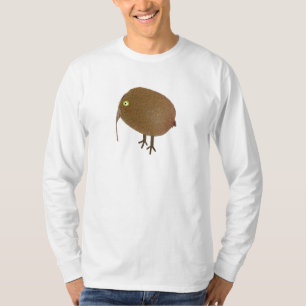 Camiseta Kiwi Fruit Bird Long Sleeve