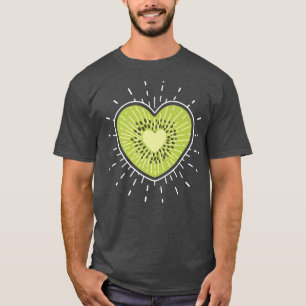 Camiseta Kiwi Fruit Lover Vegetarian Healthy