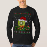 Camiseta Kiwi Fruit Lover Xmas Santa Hat Feo Kiwi Christma<br><div class="desc">Kiwi Fruit Lover Xmas Santa Hat Feo Kiwi Navidades</div>