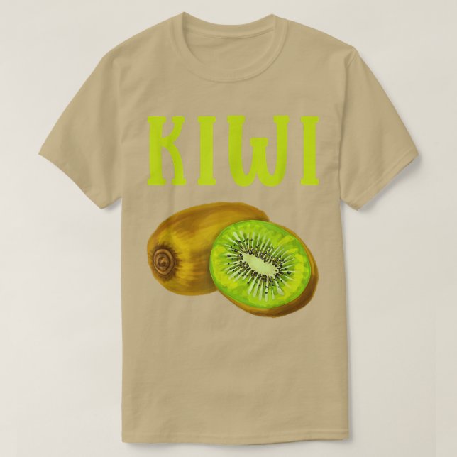 Camiseta Kiwi Healthy Food Lover (Diseño del anverso)