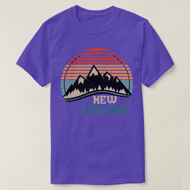 Camiseta Kiwi Hiking Gift Backpacker Nueva Zelanda (Diseño del anverso)
