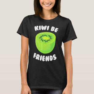 Camiseta Kiwi Kiwi Sé Amigos Del Vegetariano De Frutas Trop