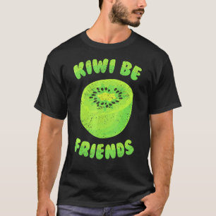 Camiseta Kiwi Kiwi Sé Amigos Del Vegetariano De Frutas Trop