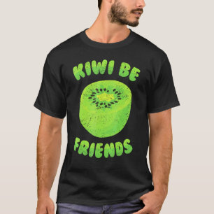 Camiseta Kiwi - Kiwi Sé Amigos - Fruta Tropical - Vegetari