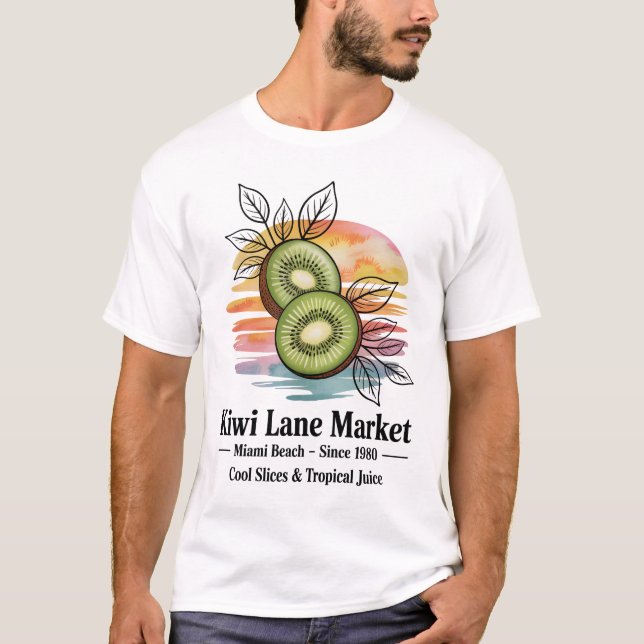 Camiseta Kiwi Lane Market (Anverso)