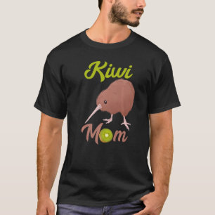 Camiseta Kiwi Mom Kiwi Bird Fruth Animal de Nueva Zelanda