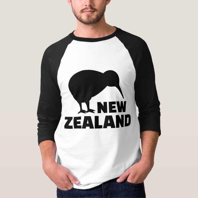 Camiseta Kiwi Nueva Zelanda (Anverso)