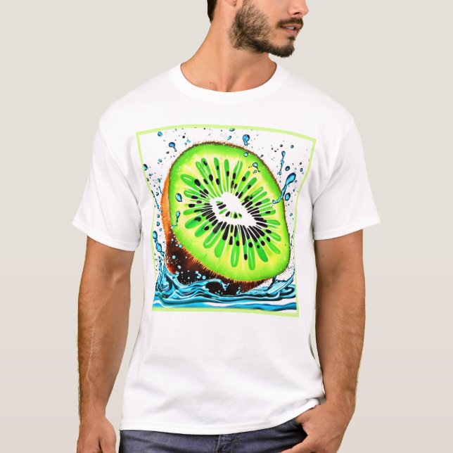 Camiseta Kiwi Splash of Fresness (Anverso)
