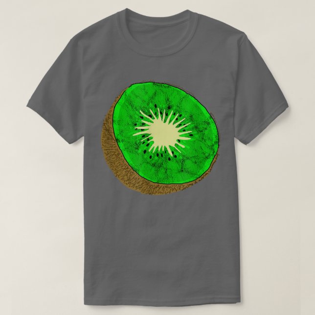 Camiseta Kiwi Summer Tropical Sour Fruit Vegetarian Fruitar (Diseño del anverso)