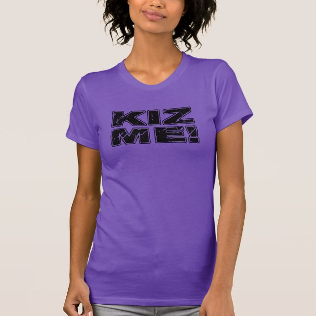 Camiseta Kiz Me Kizomba (Anverso)