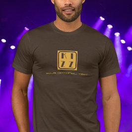 Camiseta Kizz Kizomba Logo de la danza conjunto marrón