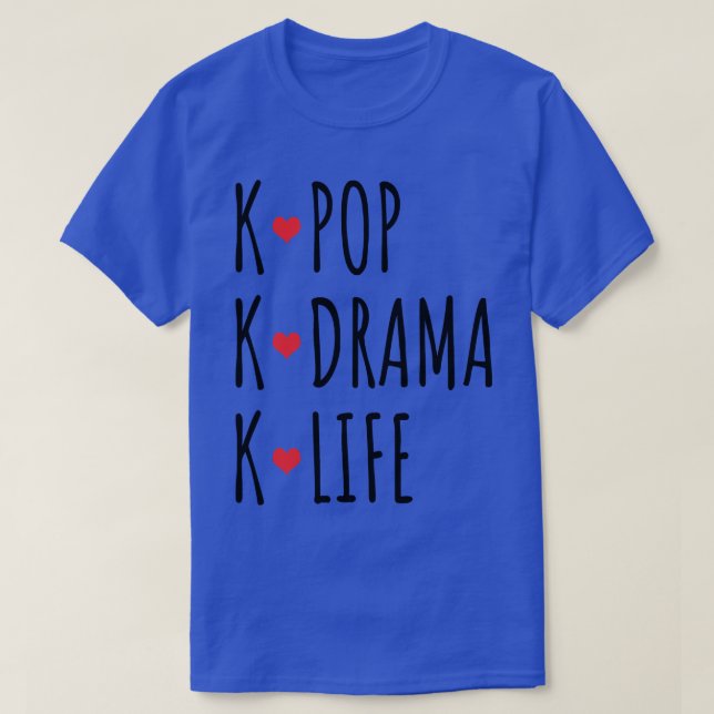 Camiseta KKDrama KLife (Diseño del anverso)