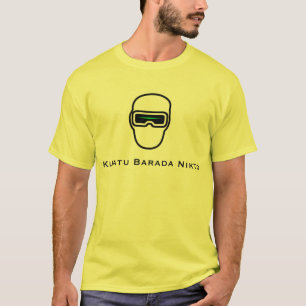 Camiseta Klaatu Barada Nikto