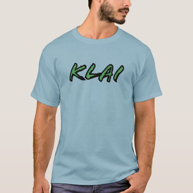 Camiseta KLAI Lettering T-Shirt (Anverso)