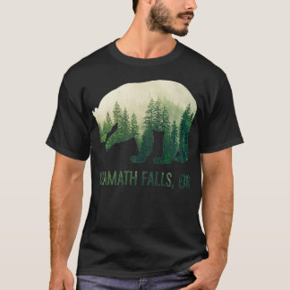 Camiseta Klamath Falls Bear State Of Oregon Pacific NW Wild