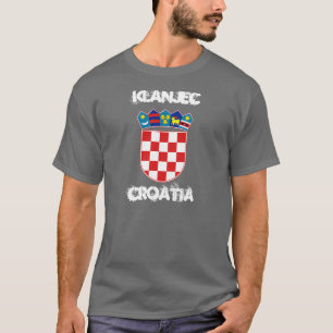 Camiseta Klanjec, Croacia con escudo de armas