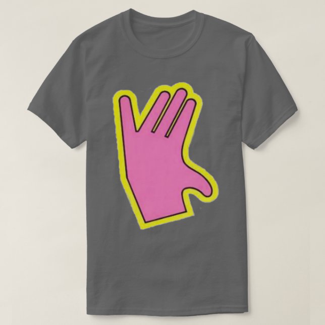 CAMISETA KLAX HAND (Diseño del anverso)