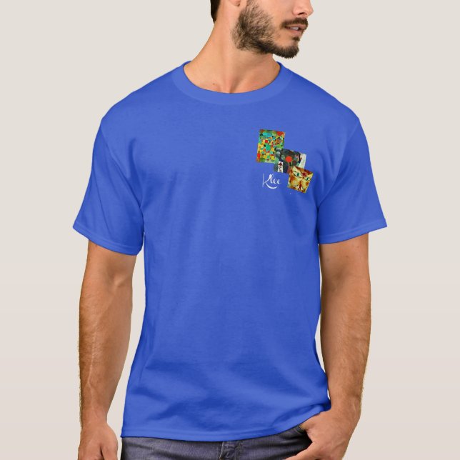 Camiseta Klee - Collage de Paul Klee (Anverso)