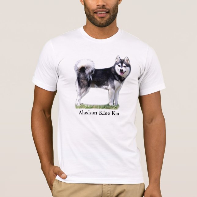 Camiseta Klee de Alaska negro y blanco Kai (Anverso)